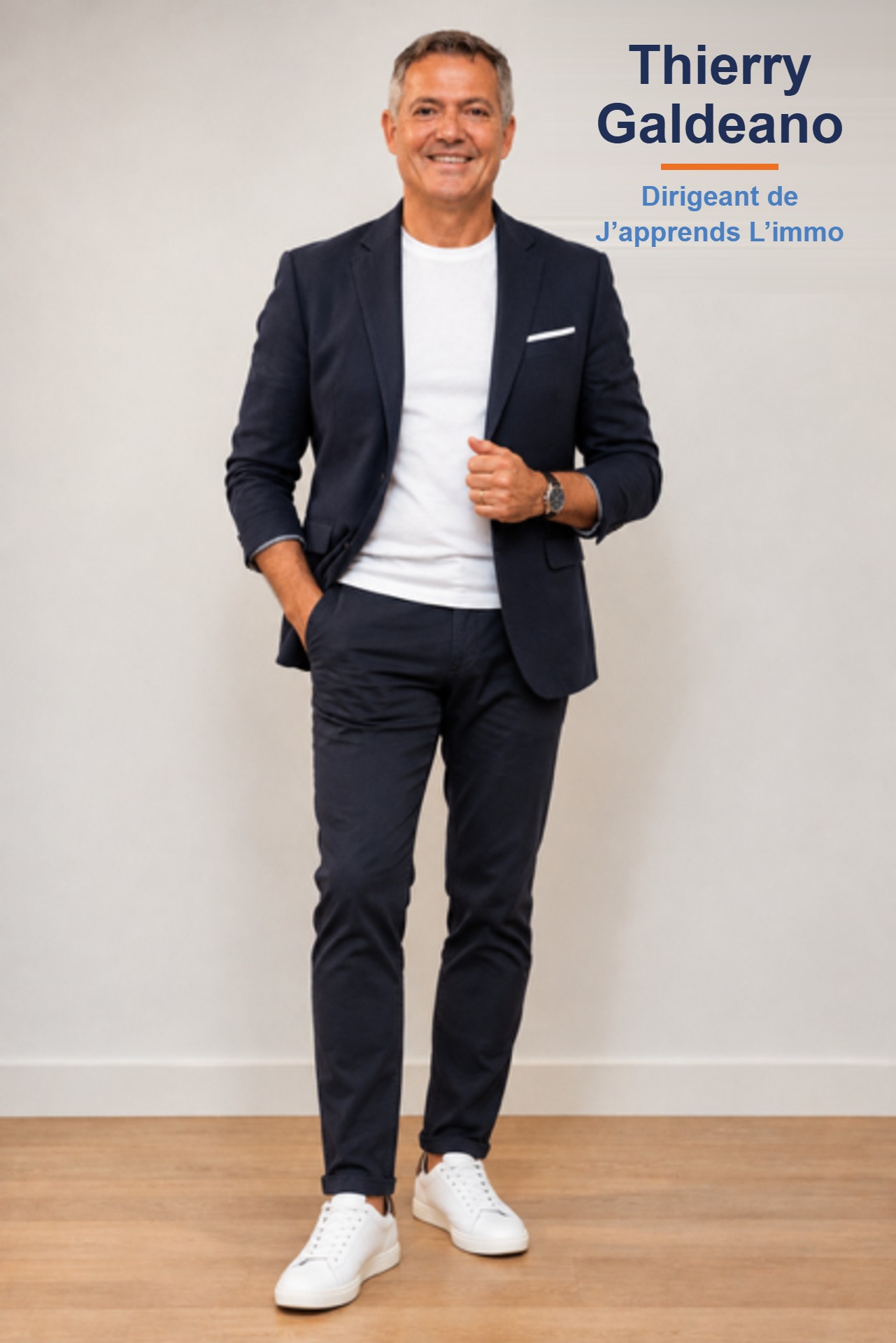 Thierry Galdeano, dirigeant de J’apprends L’immo